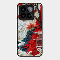 Whispers of Sakura Waves Glass Case Cover For Xiaomi 15 5G