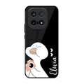 White Duck Glass Case Cover For iQOO 15 5G