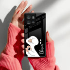 White Duck Glass Case Cover For Motorola - ShopOnCliQ