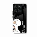 White Duck Glass Case Cover For Motorola Edge 60 5G