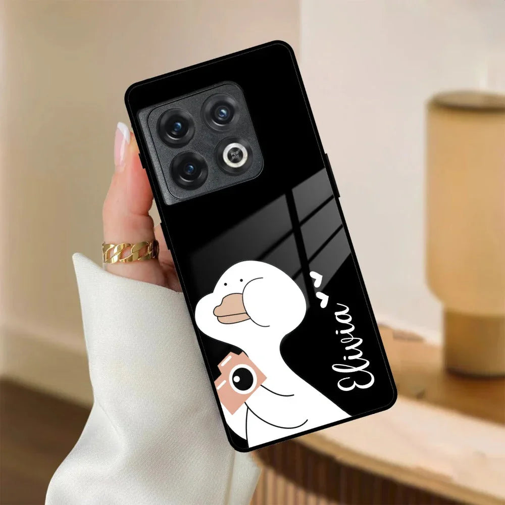 White Duck Glass Case Cover For OnePlus - ShopOnCliQ