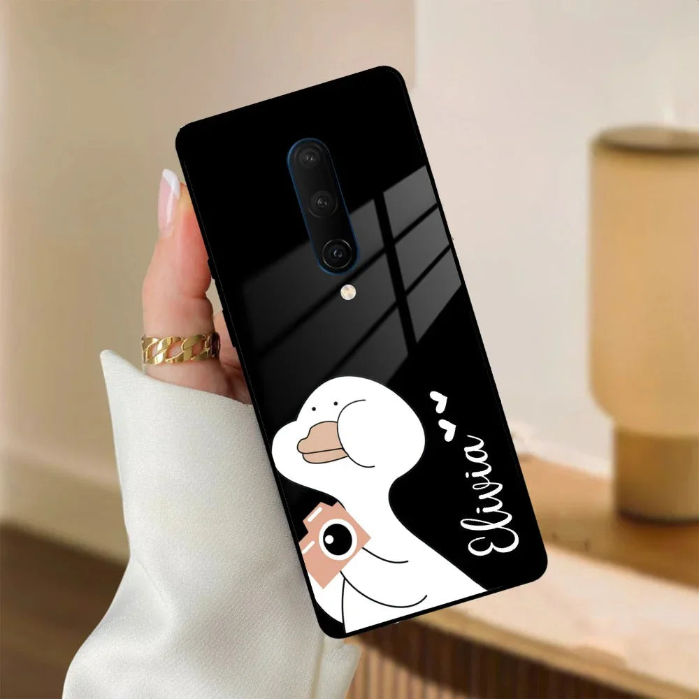 White Duck Glass Case Cover For OnePlus - ShopOnCliQ