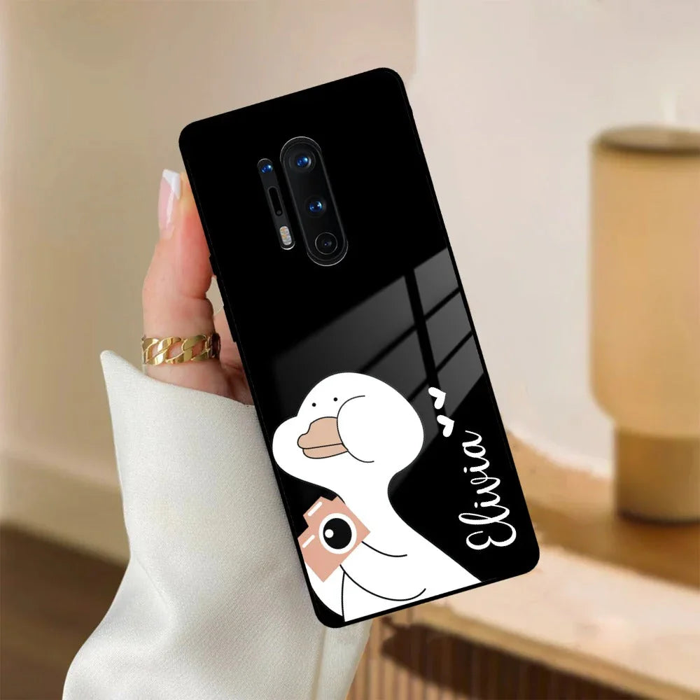 White Duck Glass Case Cover For OnePlus - ShopOnCliQ