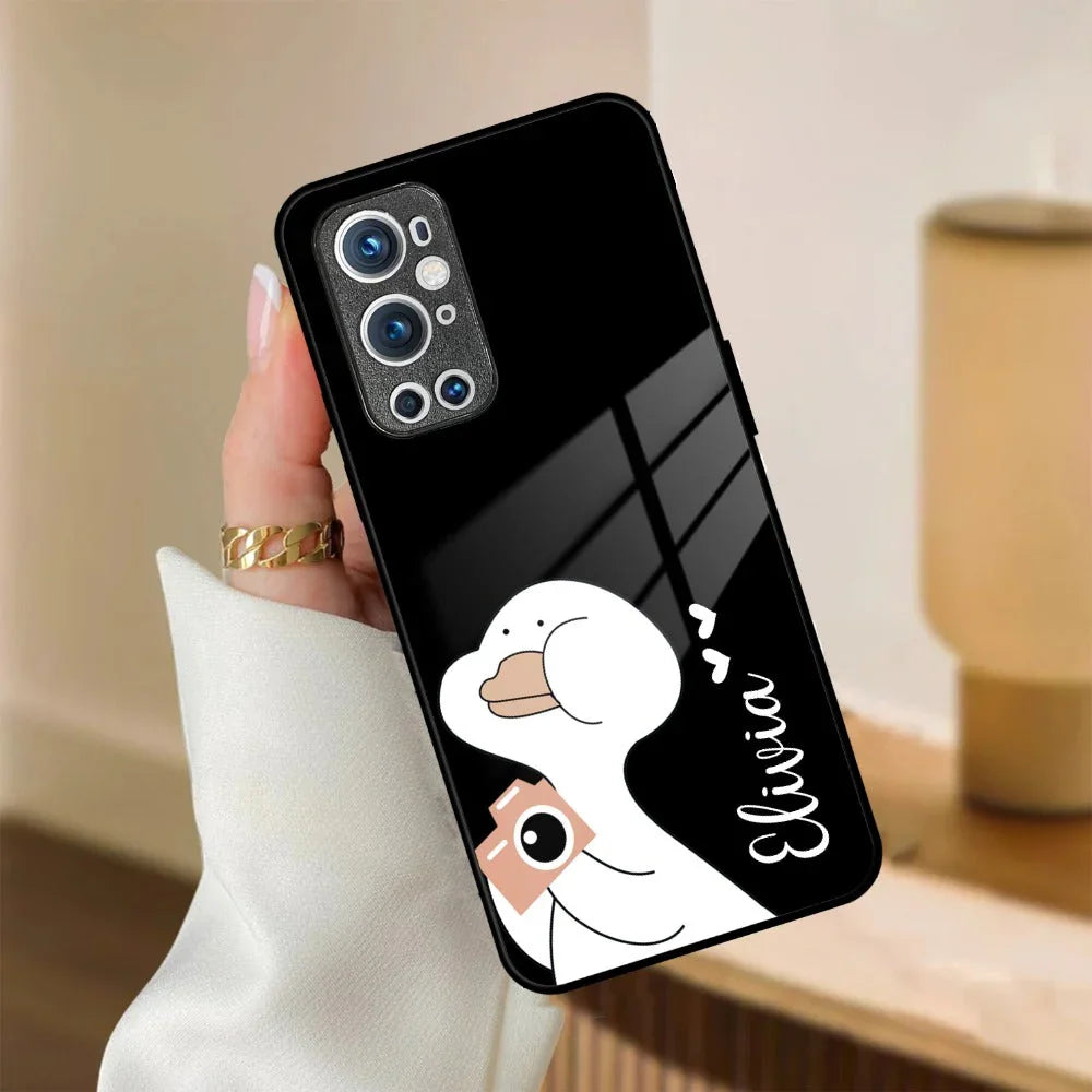 White Duck Glass Case Cover For OnePlus - ShopOnCliQ