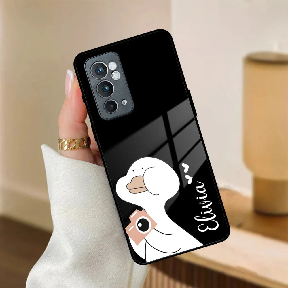 White Duck Glass Case Cover For OnePlus - ShopOnCliQ