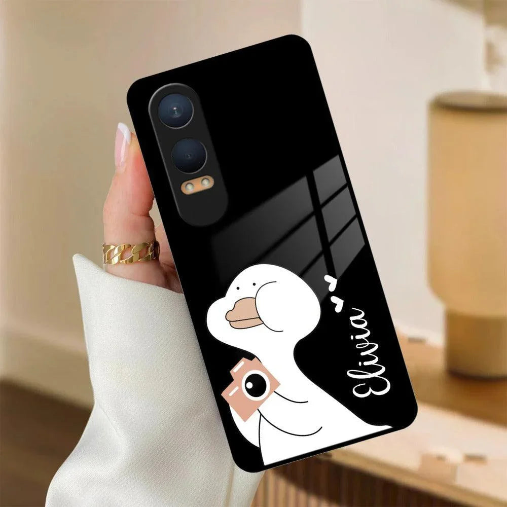 White Duck Glass Case Cover For OnePlus - ShopOnCliQ