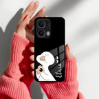 White Duck Glass Case Cover For Oppo - ShopOnCliQ