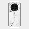White Marble Patter Glass Case Cover For Realme Narzo 70 5G
