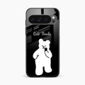 White Panda Glass Case Cover For Google Pixel 10 Pro