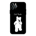 White Panda Glass Case Cover For iPhone 11 Pro Max