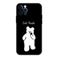 White Panda Glass Case Cover For iPhone 12 Pro Max