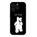 White Panda Glass Case Cover For iPhone 15 Pro Max