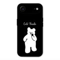 White Panda Glass Case Cover For iPhone Air