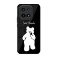 White Panda Glass Case Cover For iQOO 15 5G
