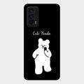 White Panda Glass Case Cover For Iqoo 7 5G