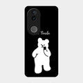 White Panda Glass Case Cover For Iqoo Z10R