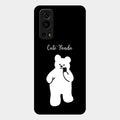 White Panda Glass Case Cover For Iqoo Z3 5G