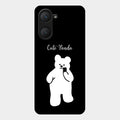 White Panda Glass Case Cover For Iqoo Z9 Lite 5G