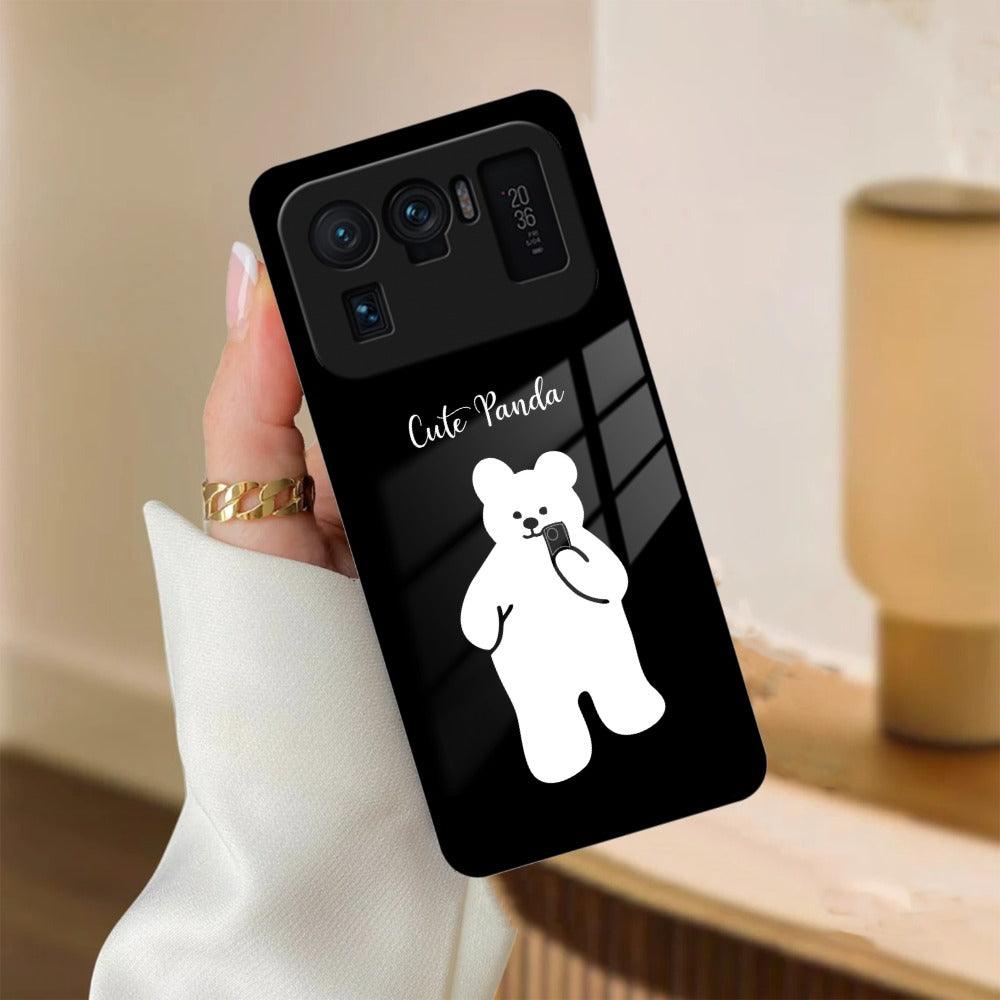 White Panda Glass Case Cover For Redmi/Xiaomi - ShopOnCliQ