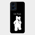 White Panda Glass Case Cover For Motorola G45 5G