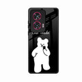 White Panda Glass Case Cover For Motorola G85 5G