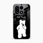 White Panda Glass Case Cover For OnePlus 15 5G