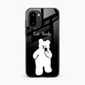 White Panda Glass Case Cover For OnePlus 15R 5G
