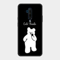 White Panda Glass Case Cover For Oneplus 7T Pro