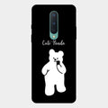White Panda Glass Case Cover For Oneplus 8
