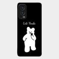 White Panda Glass Case Cover For Oneplus Nord 2 5G