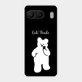 White Panda Glass Case Cover For Oneplus Nord 4 5G