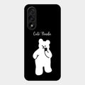 White Panda Glass Case Cover For Oneplus Nord 5 5G