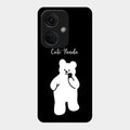 White Panda Glass Case Cover For Oneplus Nord Ce 3 5G