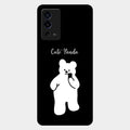 White Panda Glass Case Cover For Oppo A55