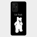 White Panda Glass Case Cover For Oppo F19 Pro Plus 5G