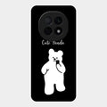 White Panda Glass Case Cover For Oppo F29 Pro 5G