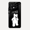 White Panda Glass Case Cover For Oppo F31 5G