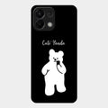 White Panda Glass Case Cover For Oppo K13 5G