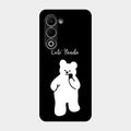 White Panda Glass Case Cover For Oppo K13X 5G
