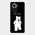 White Panda Glass Case Cover For Oppo Reno 11 5G