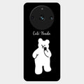 White Panda Glass Case Cover For Realme 11 Pro Plus 5G