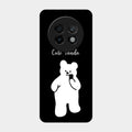 White Panda Glass Case Cover For Realme 13 Plus 5G