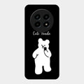White Panda Glass Case Cover For Realme 13 Pro 5G