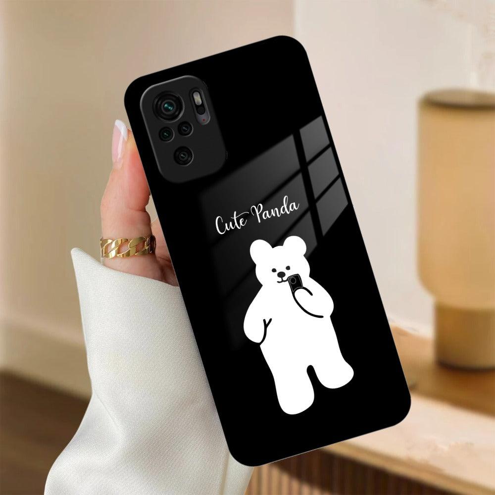 White Panda Glass Case Cover For Redmi/Xiaomi - ShopOnCliQ