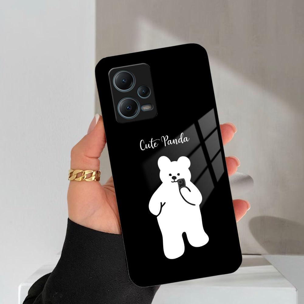 White Panda Glass Case Cover For Redmi/Xiaomi - ShopOnCliQ