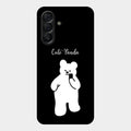 White Panda Glass Case Cover For Samsung Galaxy A17 5G