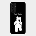 White Panda Glass Case Cover For Samsung Galaxy A25 5G