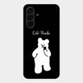 White Panda Glass Case Cover For Samsung Galaxy A26 5G