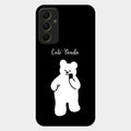 White Panda Glass Case Cover For Samsung Galaxy A34 5G