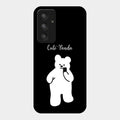 White Panda Glass Case Cover For Samsung Galaxy A54 5G
